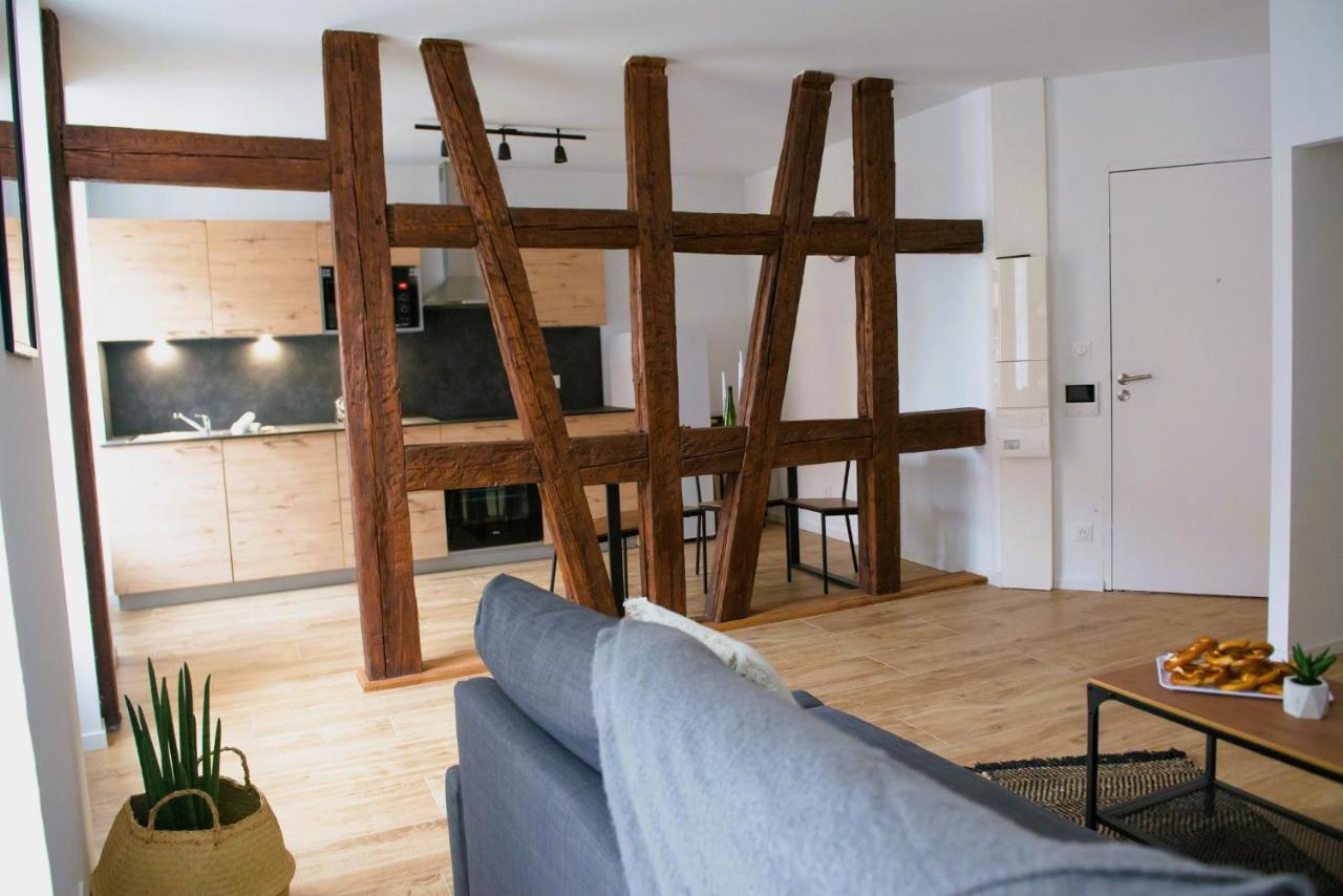 La Pomme Du President I Apartment Selestat Luaran gambar